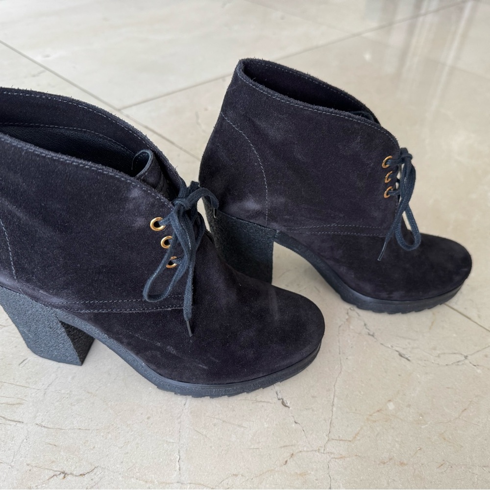 Prada Sport Suede Booties/Boots, size 39.